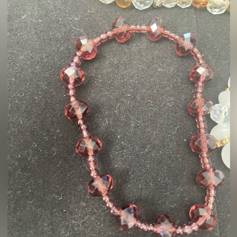 3 beaded bracelets - Picture 3 of 4